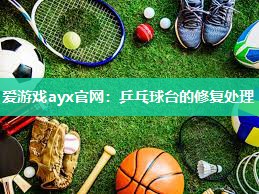 爱游戏ayx官网：乒乓球台的修复处理
