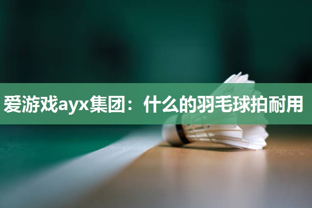爱游戏ayx集团：什么的羽毛球拍耐用