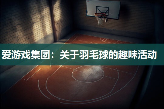 爱游戏集团：关于羽毛球的趣味活动