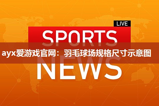 ayx爱游戏官网：羽毛球场规格尺寸示意图