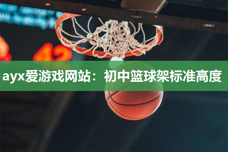 初中篮球架标准高度